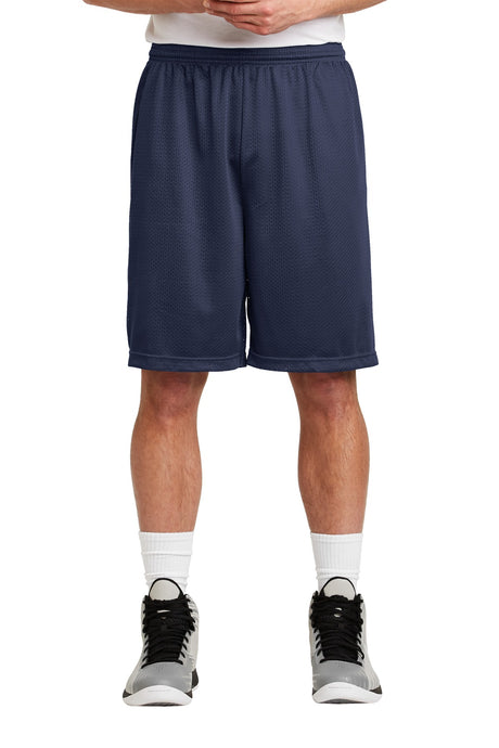 Sport-Tek Men's   Long PosiCharge   Classic Mesh Short