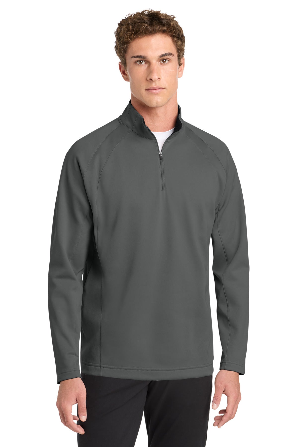 Sport-Tek Men's   Sport-Wick   Fleece 1/4-Zip Pullover