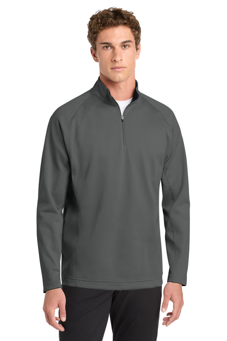 Sport-Tek Men's   Sport-Wick   Fleece 1/4-Zip Pullover