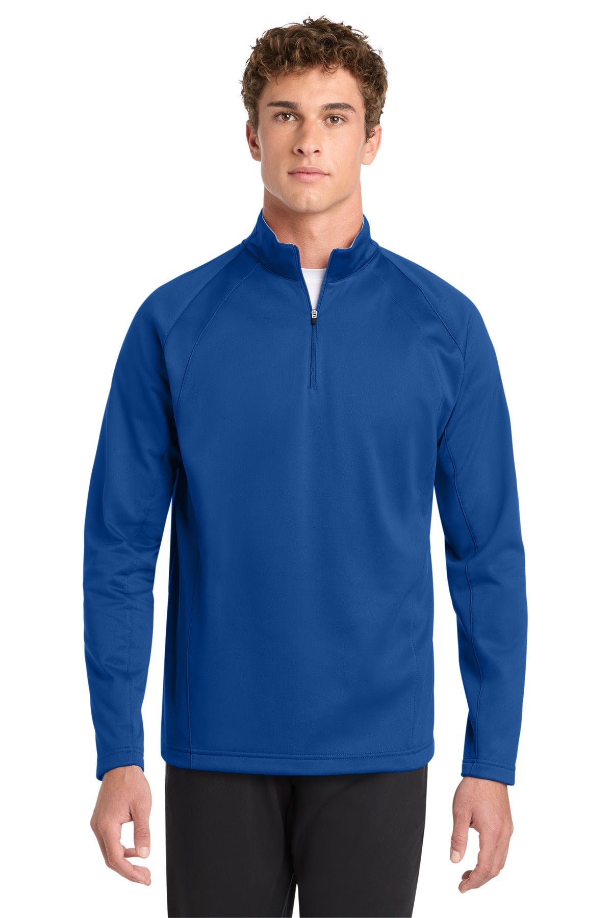 Sport-Tek Men's   Sport-Wick   Fleece 1/4-Zip Pullover