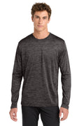 Sport-Tek Men's    PosiCharge    Long Sleeve Electric Heather Tee