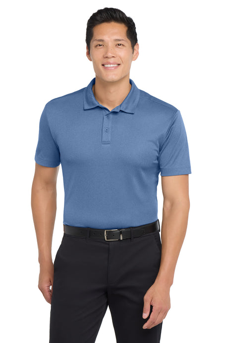 Port Authority Men's    Heathered Silk Touch    Performance Polo