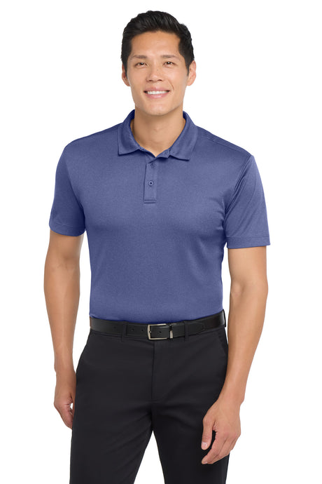 Port Authority Men's    Heathered Silk Touch    Performance Polo