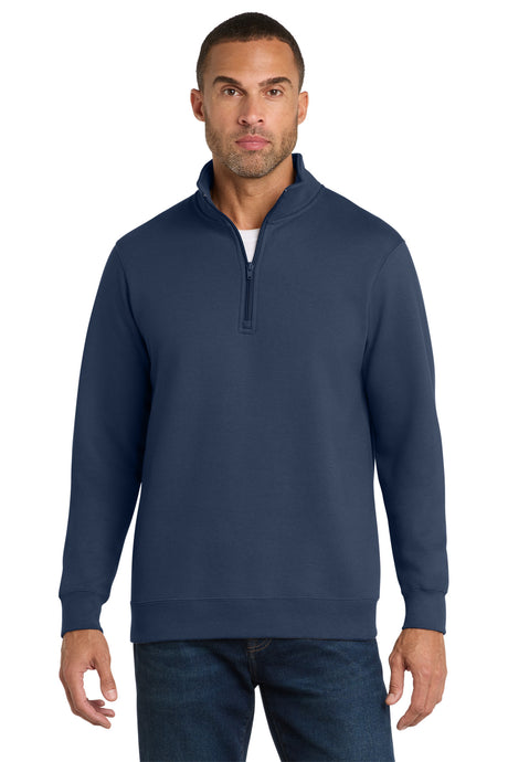 Port & Co Men's   Fan Favorite Fleece 1/4-Zip Pullover Sweatshirt