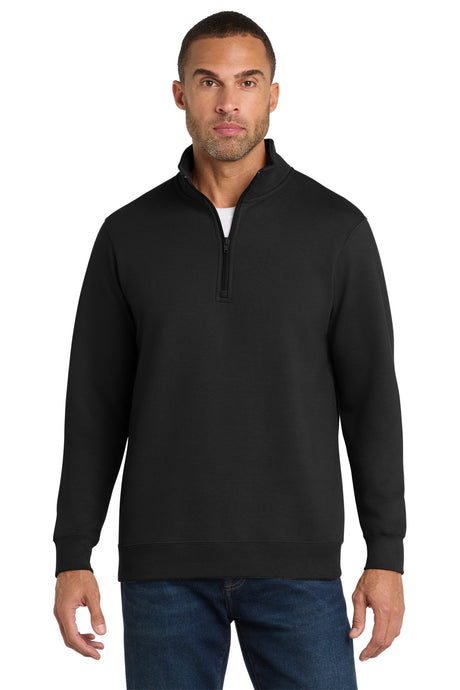Port & Co Men's   Fan Favorite Fleece 1/4-Zip Pullover Sweatshirt