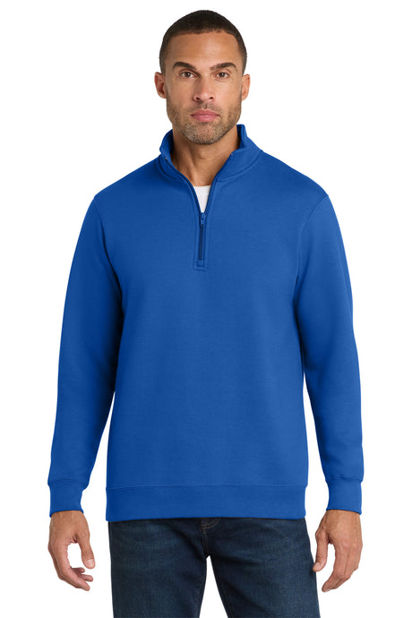 Port & Co Men's   Fan Favorite Fleece 1/4-Zip Pullover Sweatshirt