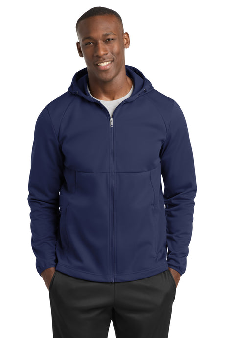 Sport-Tek Men's   Hooded Soft Shell Jacket ST980