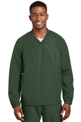 Sport-Tek Men's   V-Neck Raglan Wind Shirt