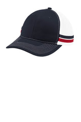 Port Authority     Two-Stripe Snapback Trucker Cap