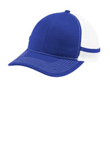 Port Authority     Two-Stripe Snapback Trucker Cap