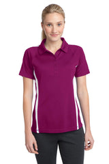 Sport-Tek Women's   PosiCharge   Micro-Mesh Colorblock Polo-1