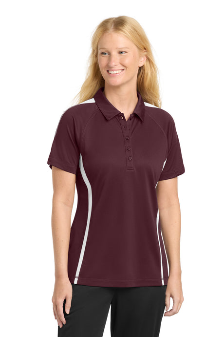 Sport-Tek Women's   PosiCharge   Micro-Mesh Colorblock Polo
