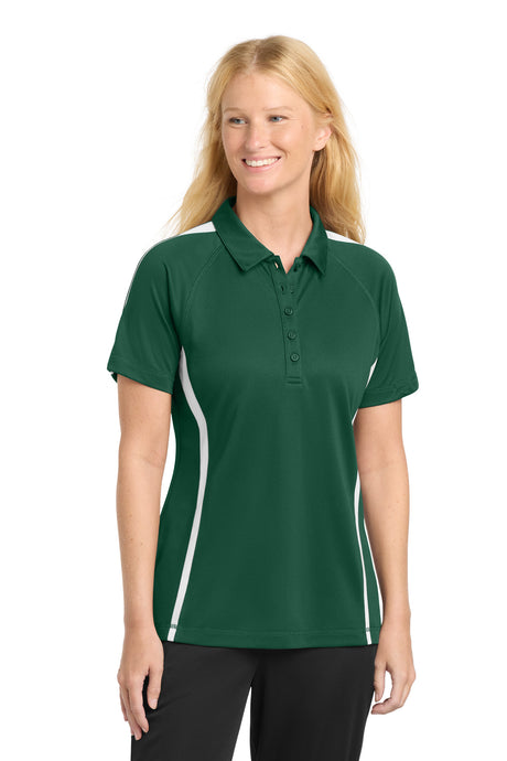 Sport-Tek Women's   PosiCharge   Micro-Mesh Colorblock Polo