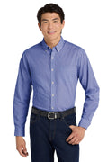 Port Authority Men's    Broadcloth Gingham Easy Care Shirt W644