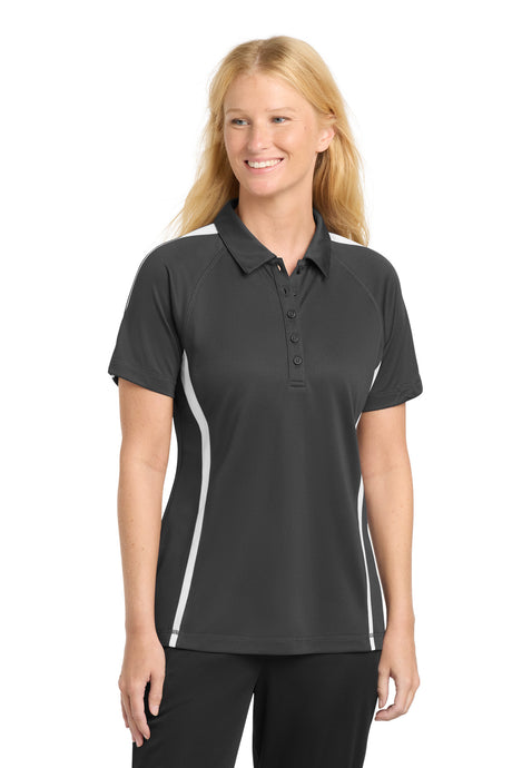 Sport-Tek Women's   PosiCharge   Micro-Mesh Colorblock Polo