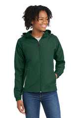 Sport-Tek Women's   Colorblock Hooded Raglan Jacket