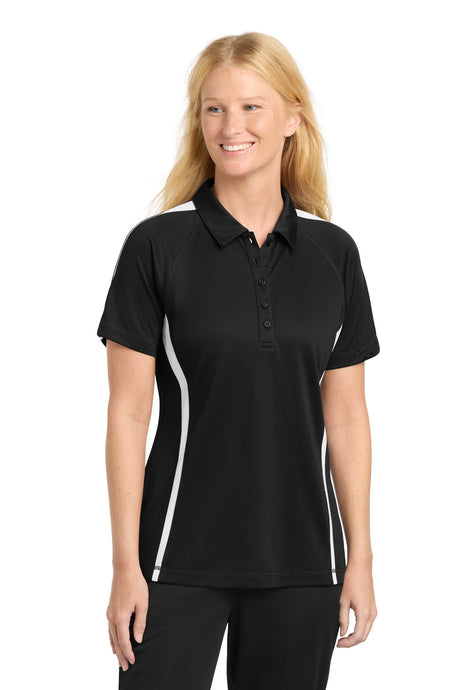 Sport-Tek Women's   PosiCharge   Micro-Mesh Colorblock Polo