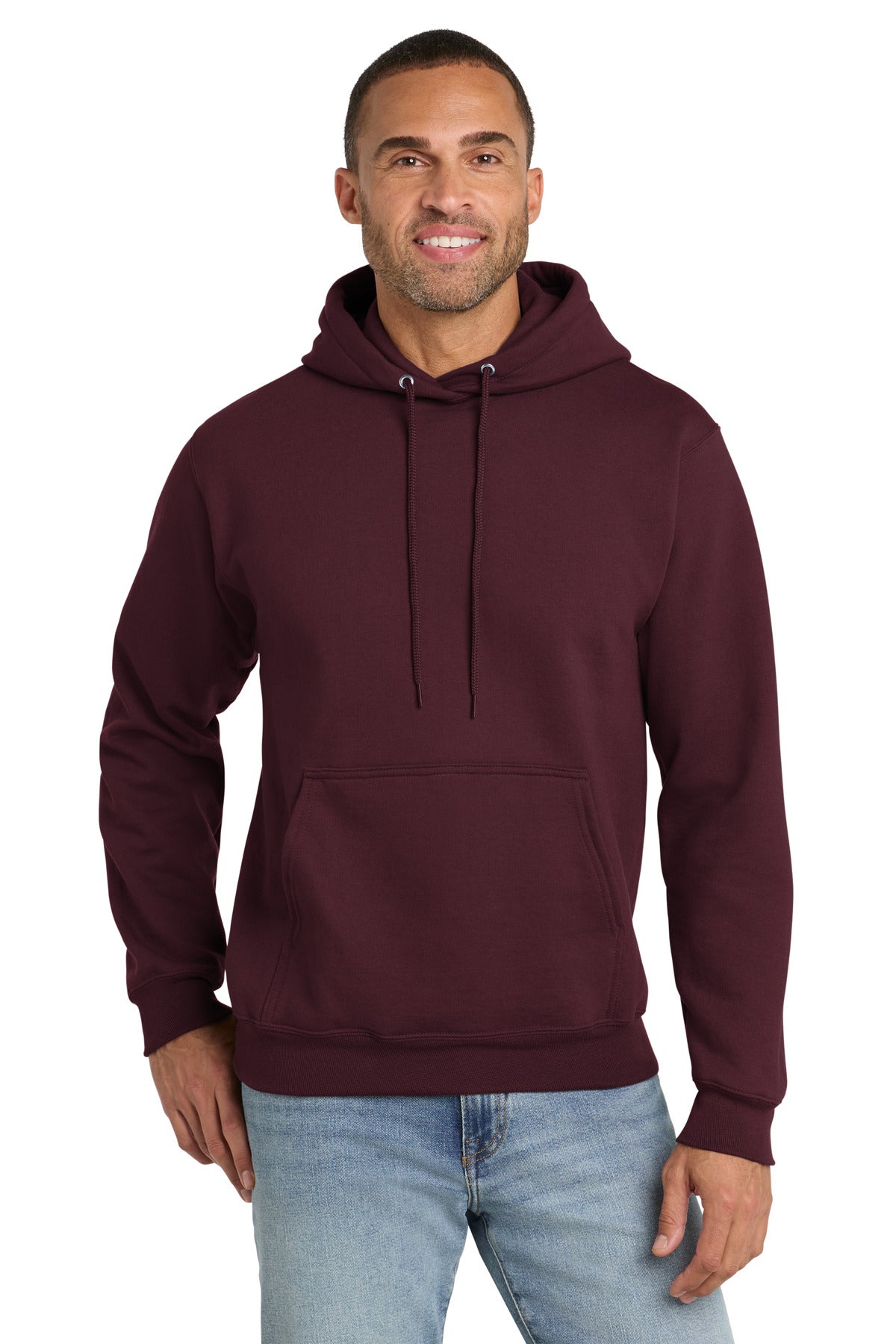 Port & Co Men's   Tall Essential Fleece Pullover Hooded Sweatshirt