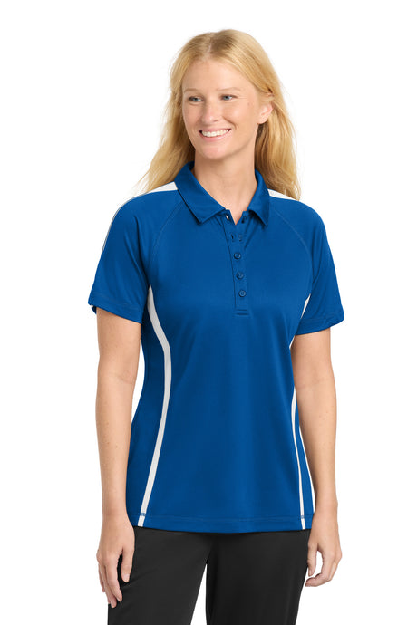 Sport-Tek Women's   PosiCharge   Micro-Mesh Colorblock Polo