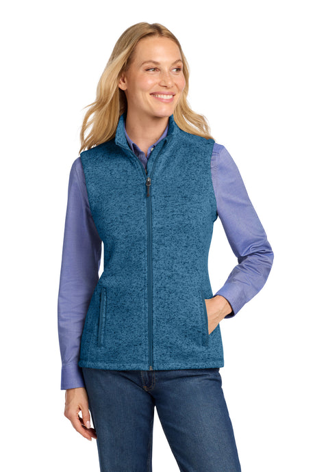Port Authority Women's    Sweater Fleece Vest L236