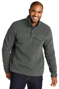 Port Authority Men's   Camp Fleece Snap Pullover F140