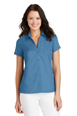 Port Authority Women's   Textured Camp Shirt