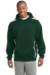 Sport-Tek Men's   Sleeve Stripe Pullover Hooded Sweatshirt