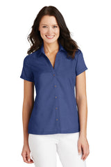 Port Authority Women's   Textured Camp Shirt