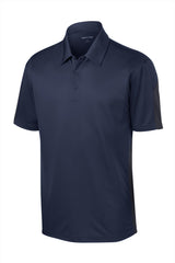 Sport-Tek Men's   PosiCharge   Active Textured Colorblock Polo-3