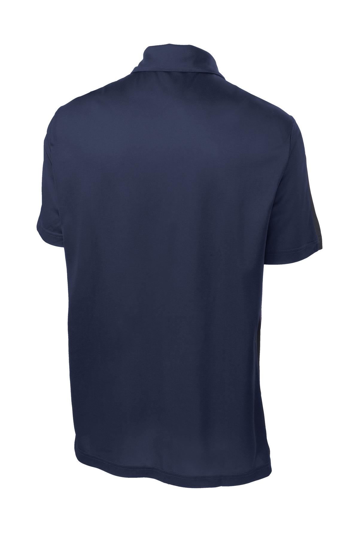 Sport-Tek Men's   PosiCharge   Active Textured Colorblock Polo-4