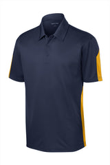 Sport-Tek Men's   PosiCharge   Active Textured Colorblock Polo-3