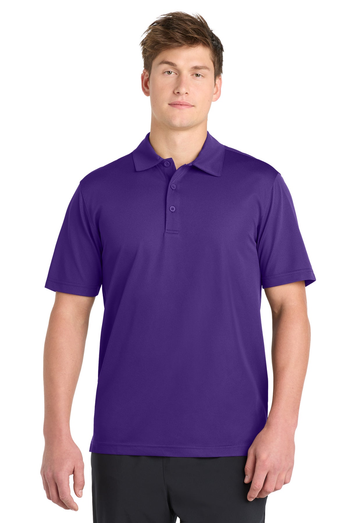 Sport-Tek Men's   PosiCharge   Active Textured Polo