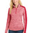 Sport-Tek Women's   PosiCharge   Electric Heather Colorblock 1/4-Zip Pullover