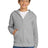 Port & Co Youth   Core Fleece Full-Zip Hooded Sweatshirt