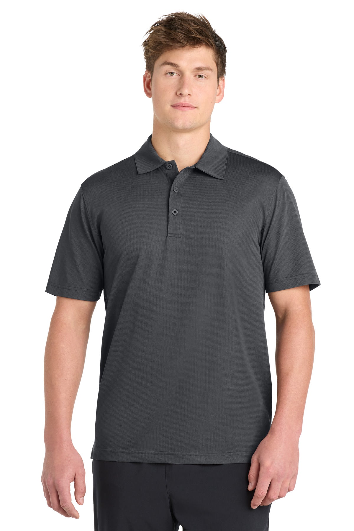 Sport-Tek Men's   PosiCharge   Active Textured Polo