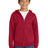 Port & Co Youth   Core Fleece Full-Zip Hooded Sweatshirt