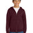 Port & Co Youth   Core Fleece Full-Zip Hooded Sweatshirt
