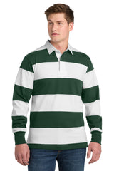 Sport-Tek Men's   Classic Long Sleeve Rugby Polo