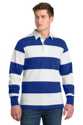 Sport-Tek Men's   Classic Long Sleeve Rugby Polo
