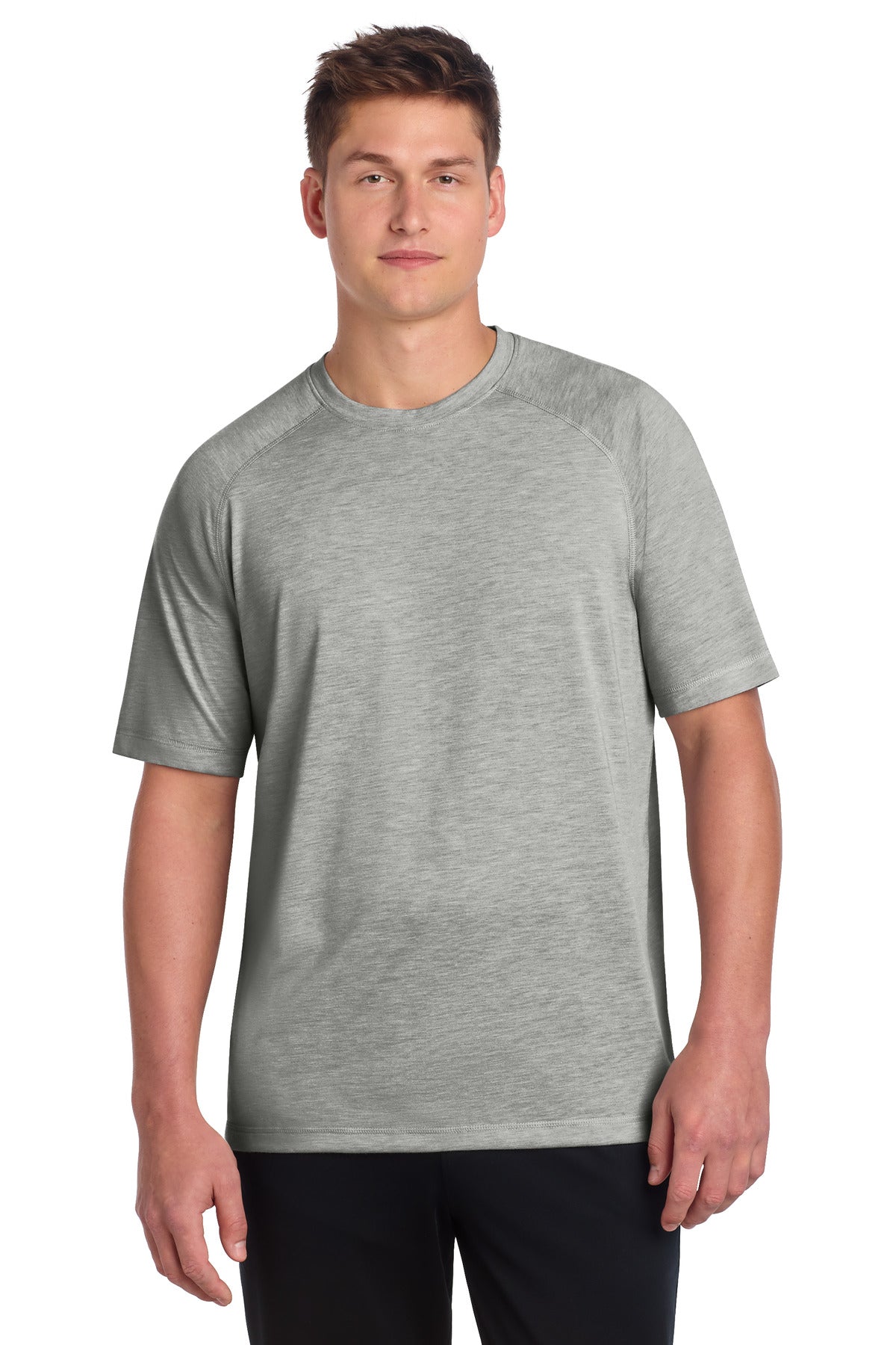 Sport-Tek Men's    PosiCharge    Tri-Blend Wicking Raglan Tee