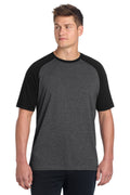 Sport-Tek Men's    PosiCharge    Tri-Blend Wicking Raglan Tee