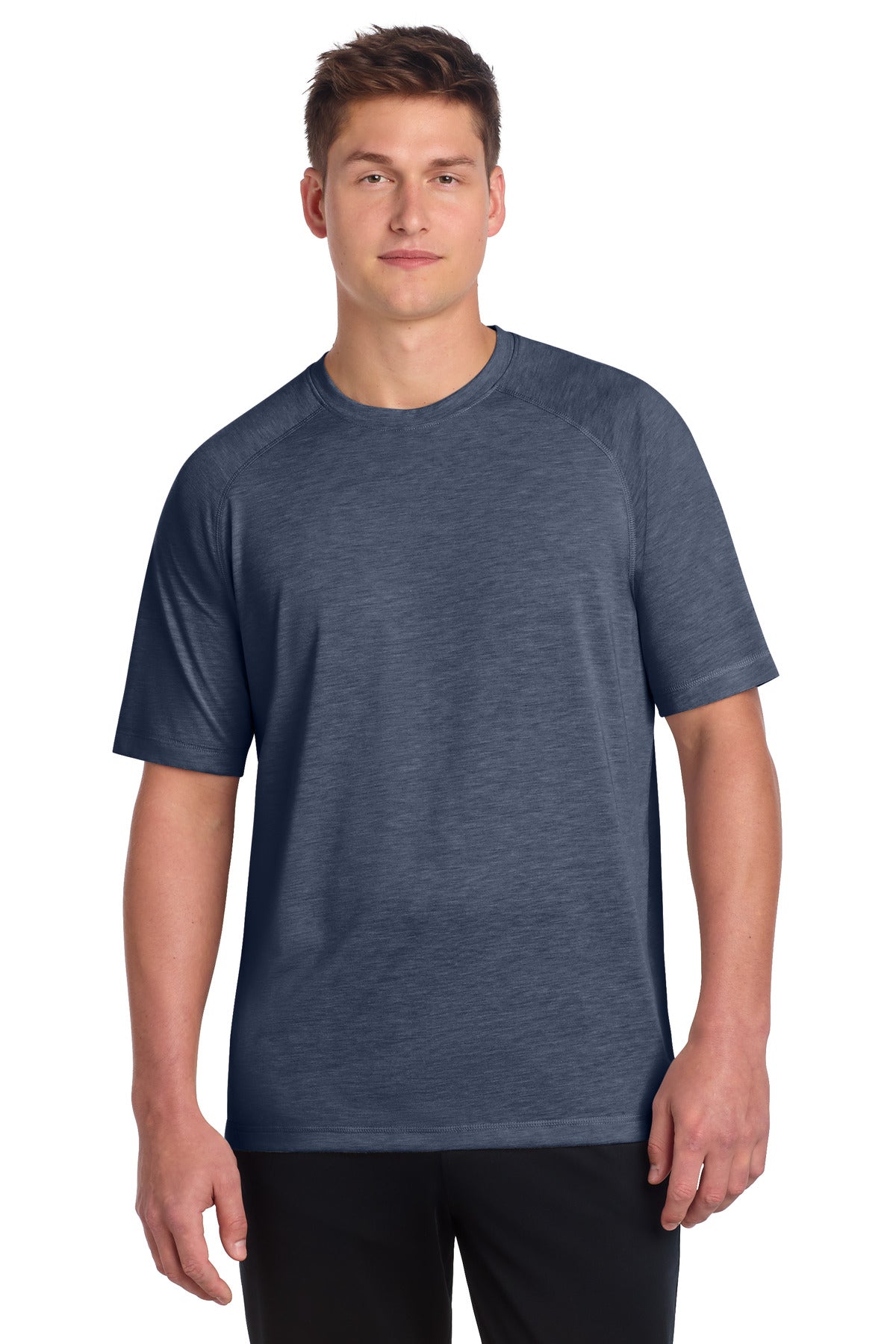 Sport-Tek Men's    PosiCharge    Tri-Blend Wicking Raglan Tee