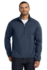 Port Authority Men's   Active 1/2-Zip Soft Shell Jacket