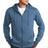 District Men's    Perfect Weight    Fleece Full-Zip Hoodie DT1103