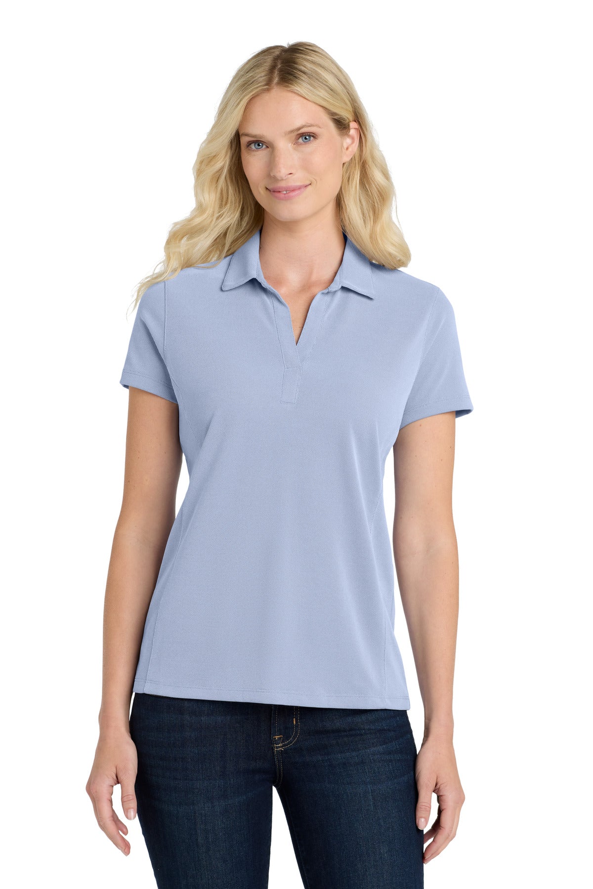 Port Authority Women's    Poly Oxford Pique Polo