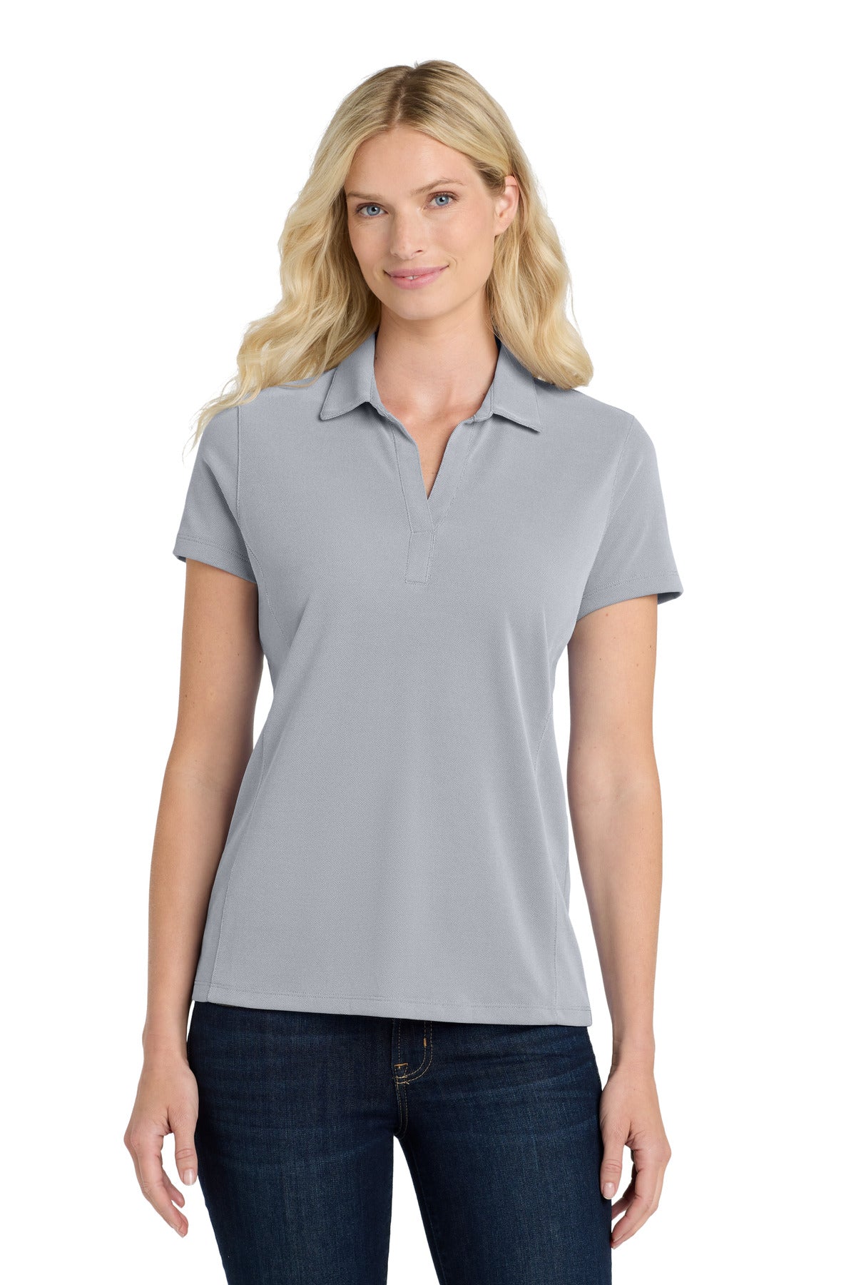 Port Authority Women's    Poly Oxford Pique Polo