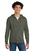 District Men's   V.I.T.  Fleece Full-Zip Hoodie DT6102