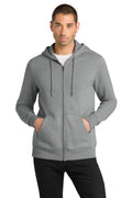 District Men's    Perfect Weight    Fleece Full-Zip Hoodie DT1103
