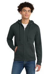 District Men's   V.I.T.  Fleece Full-Zip Hoodie DT6102