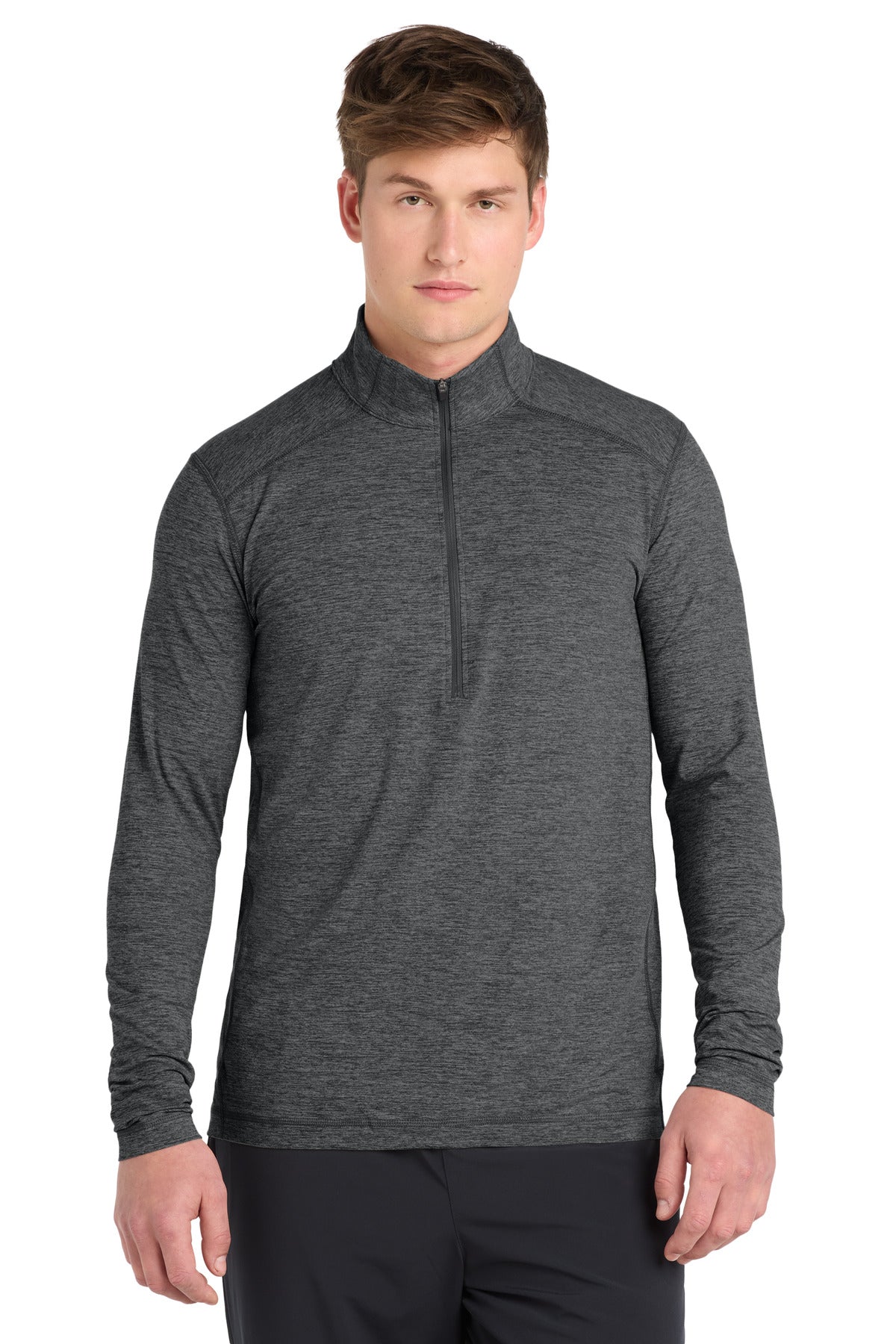 Sport-Tek Men's    Exchange 1.5 Long Sleeve 1/2-Zip